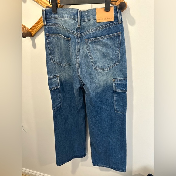 Worn once- The Farrah Hi-rise Cargo Jean - Picture 7 of 9
